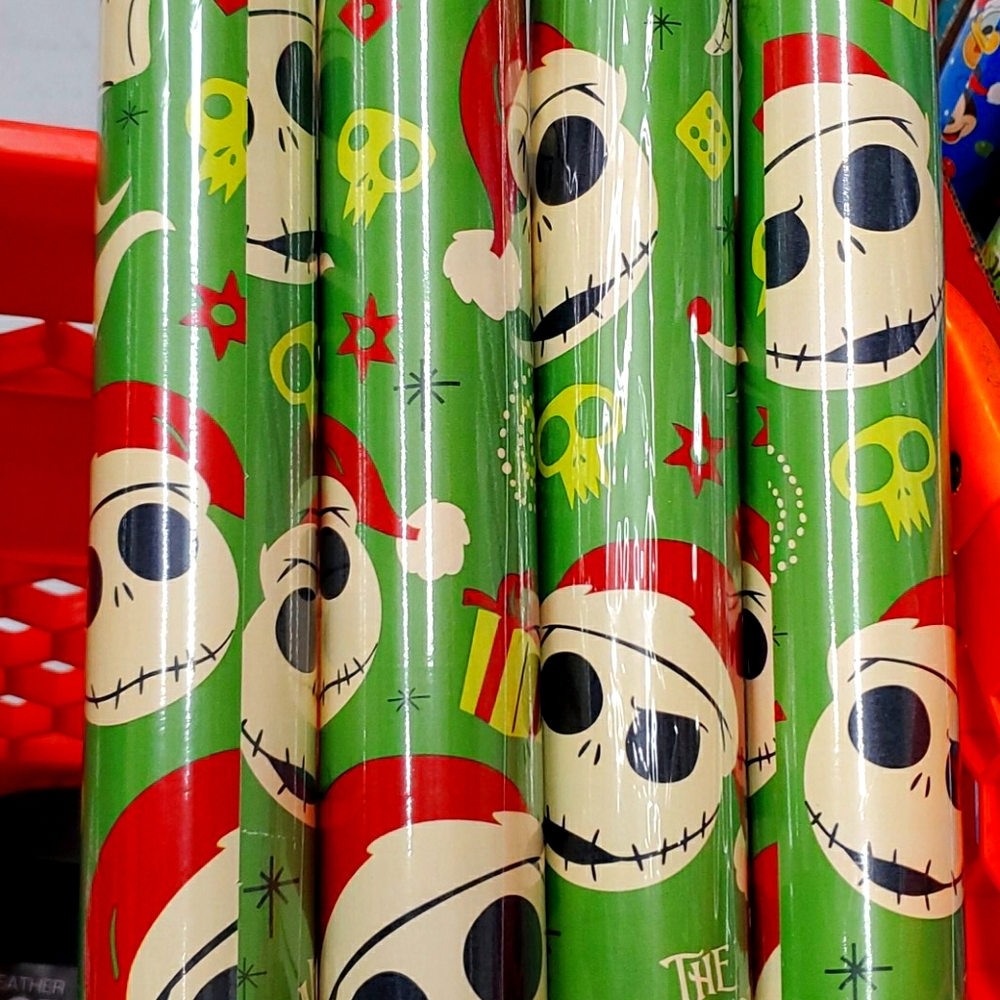 Nightmare Before Christmas Wrapping Paper